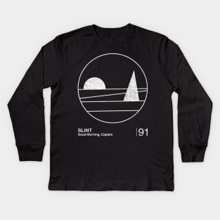 Slint / Minimalist Graphic Artwork Design Kids Long Sleeve T-Shirt